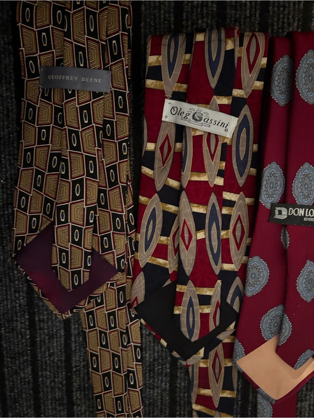 6 Assorted Men's Patterned Neckties - Multi-Color Pack - Picture 7 of 8